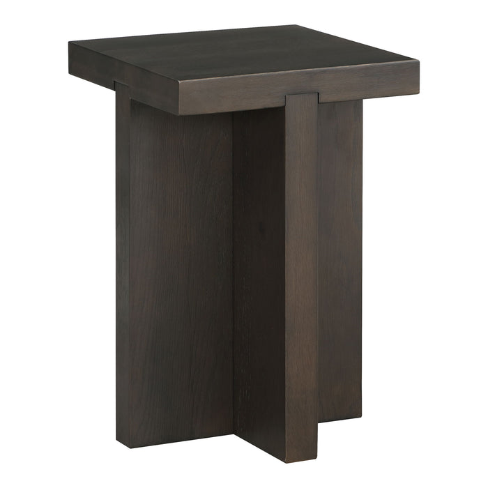 Folke - Side Table - Dark Brown