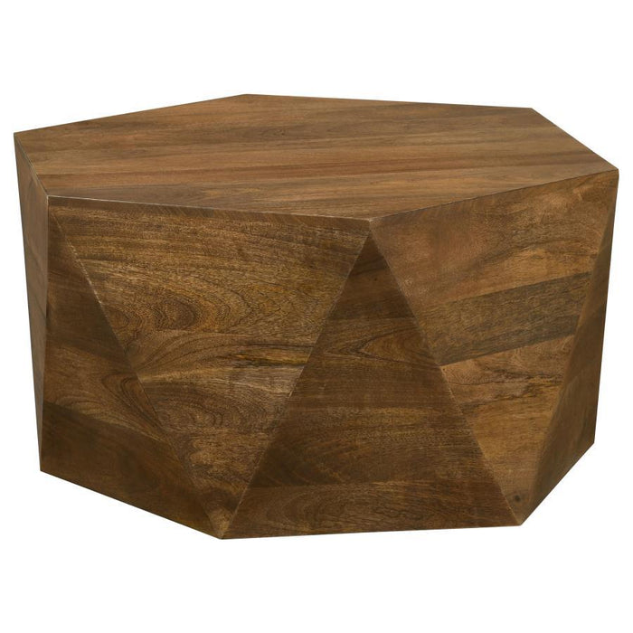 Zalika - Hexagonal Coffee Table - Natural