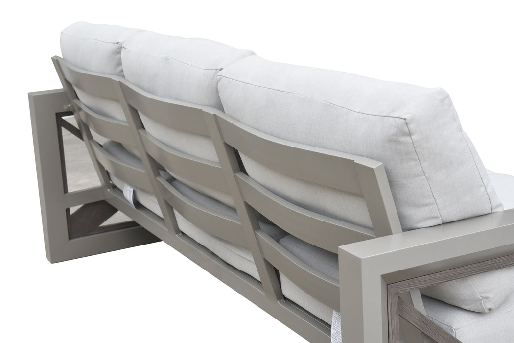 Dalilah - Patio Sofa - Gray