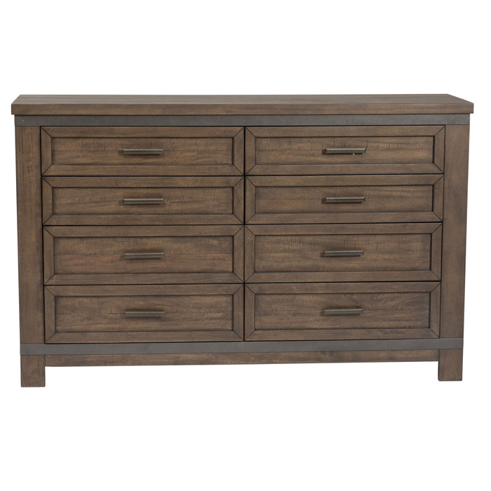 Thornwood Hills - 8 Drawer Dresser - Dark Brown