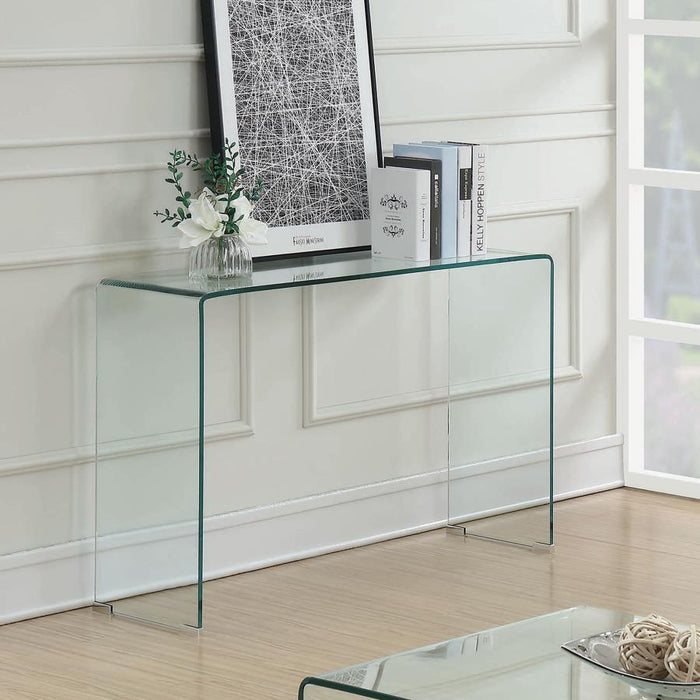 Ripley - Rectangular Sofa Table - Clear