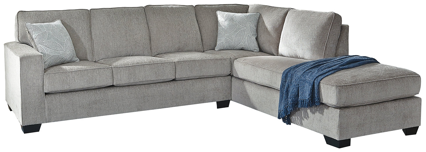 Altari 2-Piece Sleeper Sectional with Ottoman