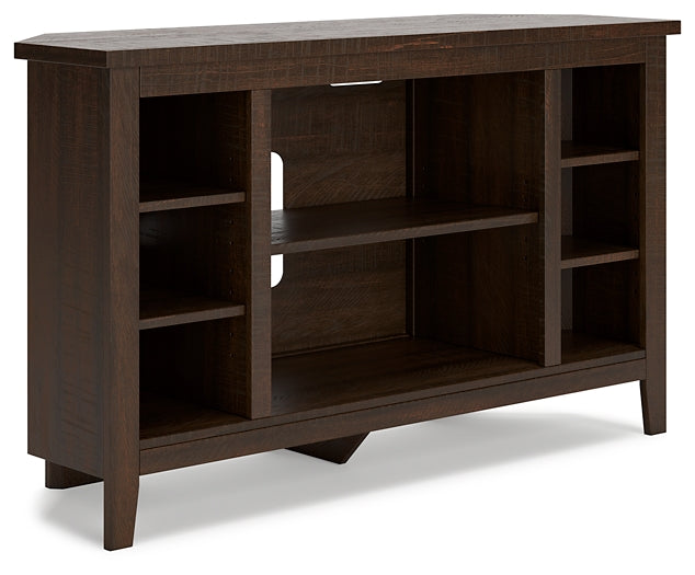 Ashley Express - Camiburg Corner TV Stand/Fireplace OPT