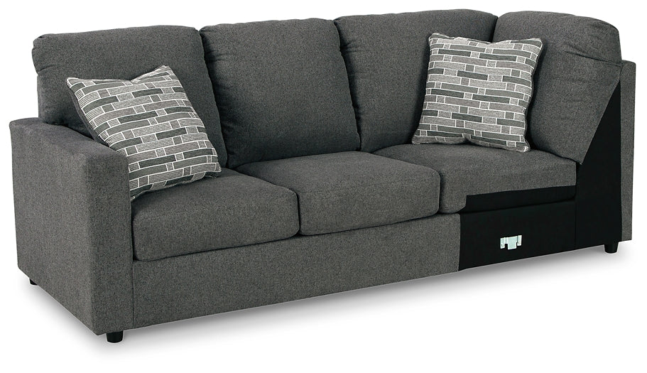 Edenfield 3-Piece Sectional with Ottoman