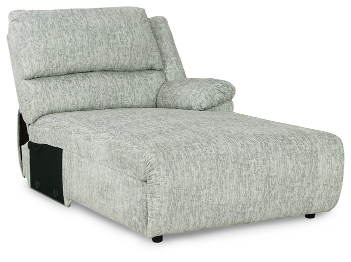 McClelland 3-Piece Reclining Sectional with Chaise