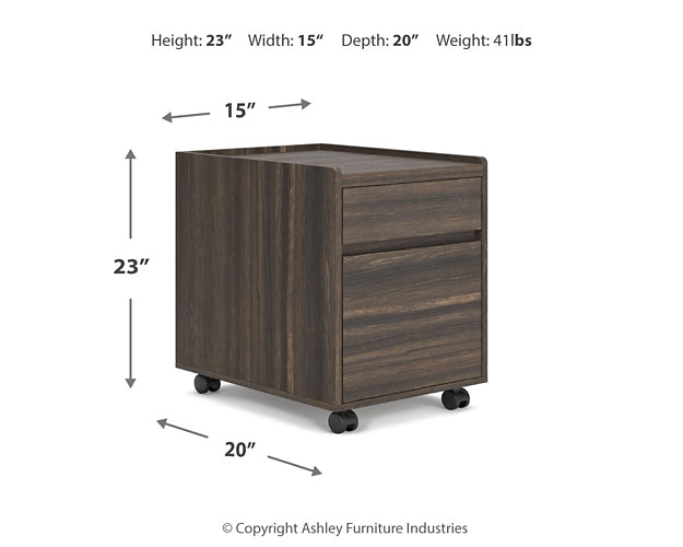 Ashley Express - Zendex Home Office Desk and Storage