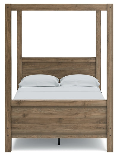 Ashley Express - Aprilyn Full Canopy Bed with Dresser