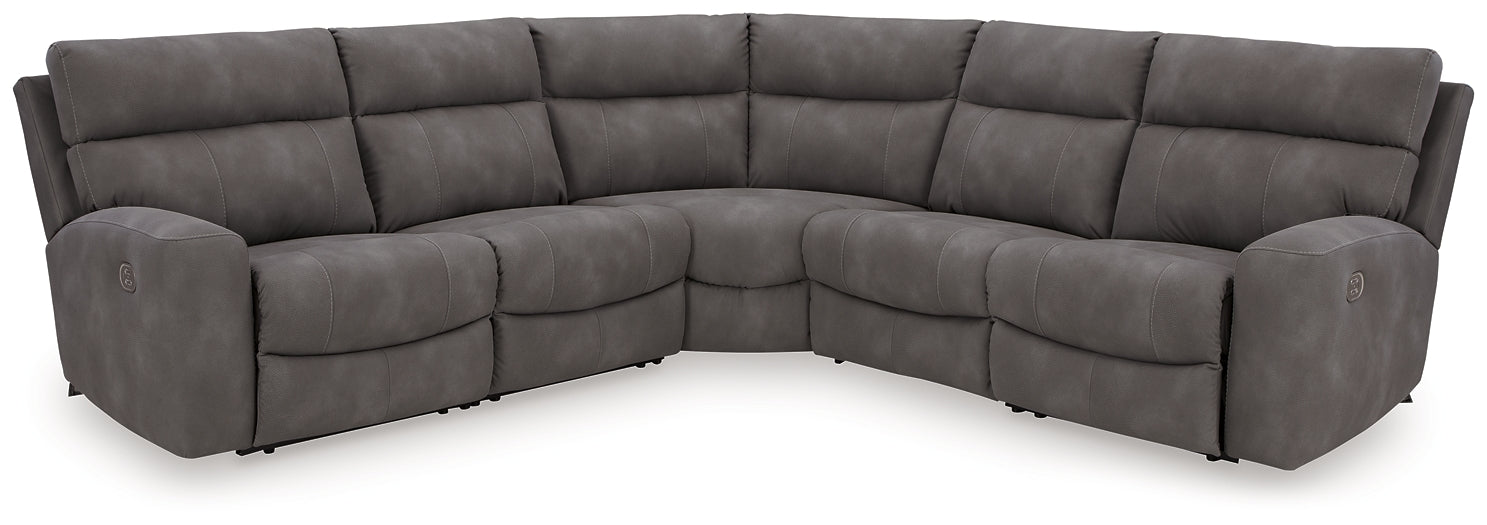 Next-Gen DuraPella 5-Piece Power Reclining Sectional